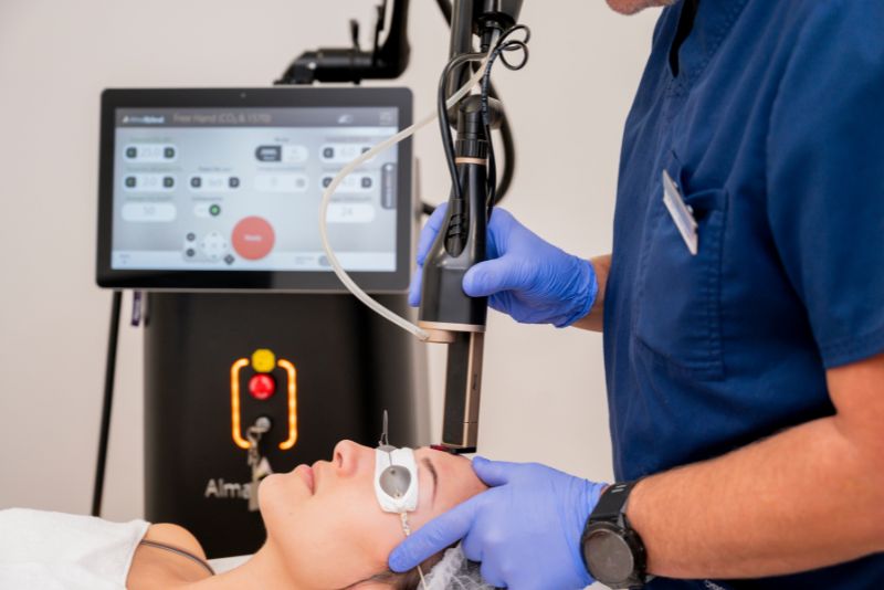 Resurfacing facial