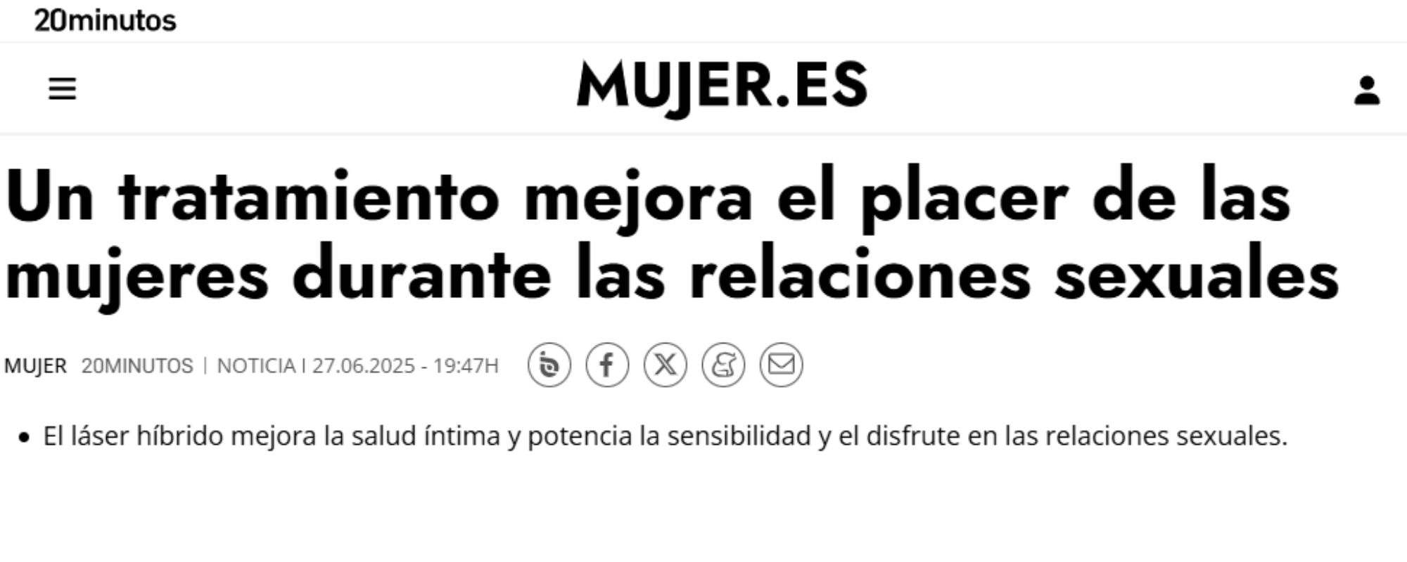 Artículo de 20 minutos